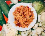 รูปขั้นตอนการทำที่ 8 ของ น้ำพริกอ่อง (Nam Prik Ong) 🌶️🌶️