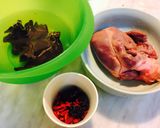 Hình bước làm 1 của món Trái tim trói buộc
