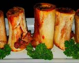 A picture of step 16 of Mike's Roasted Bone Marrow & Crustiini Appetizers.