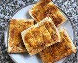 Gambar langkah 6 resipi Roti Bakar Dapur Kayu.