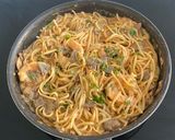 A picture of step 3 of Linguine With Creamy Shrimp Paste.