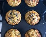 A picture of step 8 of Quick & healthy meat muffins.