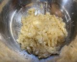 A picture of step 1 of Banana Nut White Chocolate Chip Cookies.