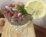 Foto del paso 7 de la receta: Ceviche chorito-camarón