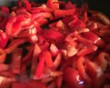Foto del paso 3 de la receta: Pizza de pimiento rojo