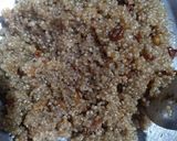 A picture of step 4 of Quinoa walnut dessert.