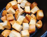 Hình bước làm 2 của món Bánh mì ngào đường