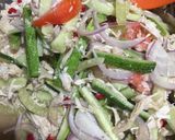 รูปขั้นตอนการทำที่ 3 ของ ยำอกไก่ฉีก คีโต