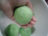 Pandan Wool Roll Bread