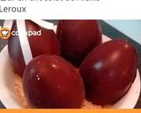 Une image de l'étape 1 de Œufs bicolores.