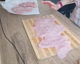 Foto del paso 1 de la receta: Pechuga de pavo rellena de chorizo criollo