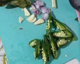 Foto langkah ke 3 dari resep Tumis daun pepaya teri.