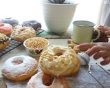 Foto langkah ke 10 dari resep Donut Kentang (cara bikin donat frozen).