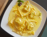 Foto del paso 18 de la receta: "Súper raviolones" con relleno de langostinos #recetariocamino