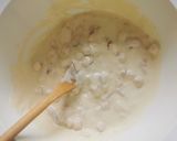 Une image de l'étape 2 de Cake jambon olives.