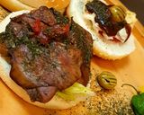 صورة لخطوة 2 من وصفة برغر الكبدة