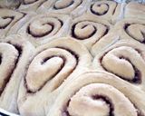 A picture of step 3 of Cinnamon rolls.