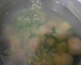 Foto langkah ke 8 dari resep Baso Aci kuah isi kornet.