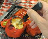 Foto del paso 10 de la receta: Pimientos rojos rellenos de tortilla de patatas en Airfryer Proscenic T31 de 15L