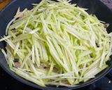 Hình bước làm 3 của món Su Xào Thịt Heo