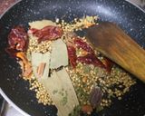 A picture of step 1 of Chicken biryani.