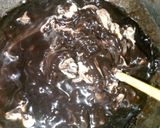 Foto langkah ke 2 dari resep Brownies kukus Coklat Pandan.