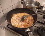 Vajkrémes baconös tészta recept fázis 3 fotója