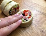 A picture of step 4 of My best ever pizza party buns❤️.