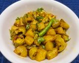 A picture of step 3 of Pointed Gourd Dry Sabzi.