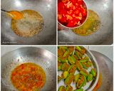 A picture of step 4 of Stuffed Ivy Gourd Sabji.