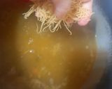 Foto del paso 7 de la receta: Sopa de Caldo de Verduras y Pollo con Cabello de Ángel