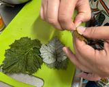 A picture of step 4 of Afghan Dolma.