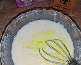 A picture of step 2 of Mango Crepe Cake 🥭.