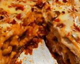 A picture of step 18 of Veg lasagna with homemade sheets.