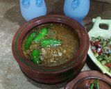 A picture of step 5 of Dhaaba style Moong Masoor ki Daal.