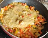 A picture of step 4 of Palak paneer.