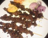 A picture of step 4 of Nigerian suya🥩.