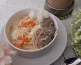 Foto langkah ke 4 dari resep Mie Instan Kuah Pedas.