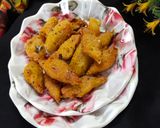 चीजी रवा निमकी (cheesy rava nimki recipe in Hindi) रेसिपी चरण 6 फोटो