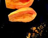 A picture of step 1 of My Dehydrated Papaya 🤗.