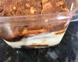 Hình bước làm 5 của món Tiramisu đơn giản không rượu, trứng