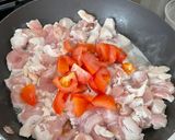 A picture of step 4 of Chinese-Filipino Tomato Chicken (Kamatis Kway).