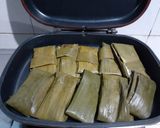 Foto langkah ke 8 dari resep "Pepes Tahu - Jamur Kancing".