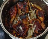Gambar langkah 3 resipi Ayam Black Pepper.
