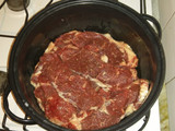 Carne con verduras a la olla