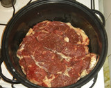 Foto del paso 1 de la receta: Carne con verduras a la olla