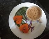 A picture of step 2 of Ghee rava kesarI.