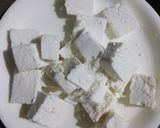 A picture of step 1 of Sahi Paneer Lasanga.