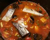 Foto del paso 5 de la receta Arroz meloso con sepia, bonito y champiñones de mar