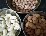 A picture of step 1 of Masala dry fruits.